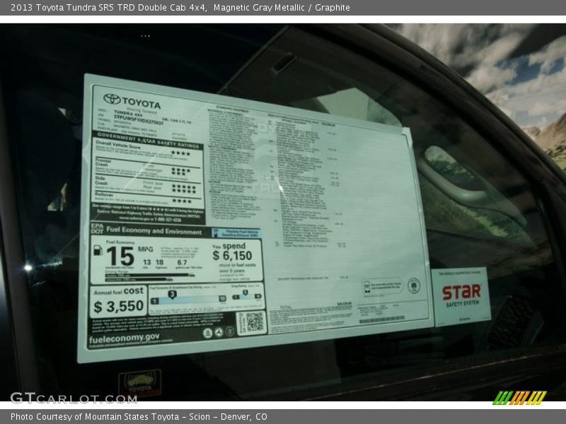Magnetic Gray Metallic / Graphite 2013 Toyota Tundra SR5 TRD Double Cab 4x4