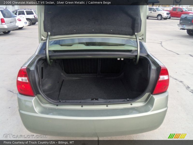 Silver Green Metallic / Cashmere Beige 2006 Chevrolet Malibu LT V6 Sedan