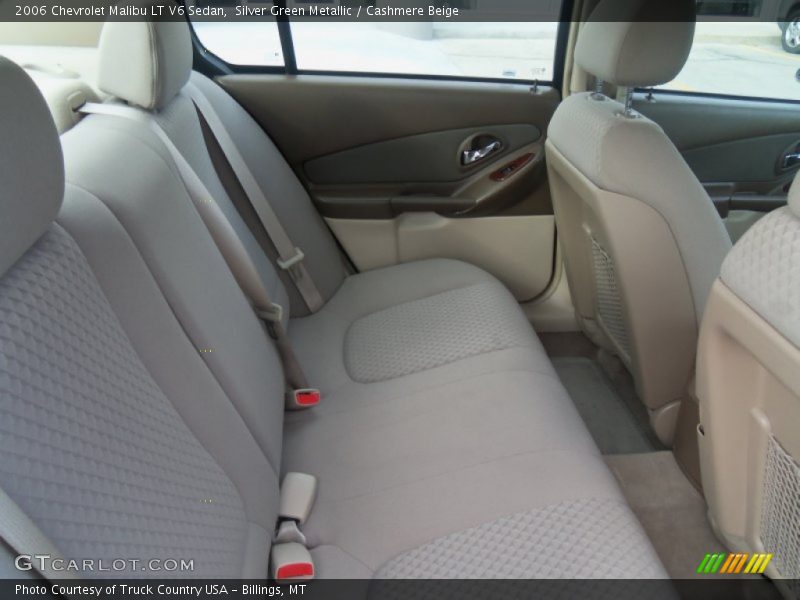 Silver Green Metallic / Cashmere Beige 2006 Chevrolet Malibu LT V6 Sedan