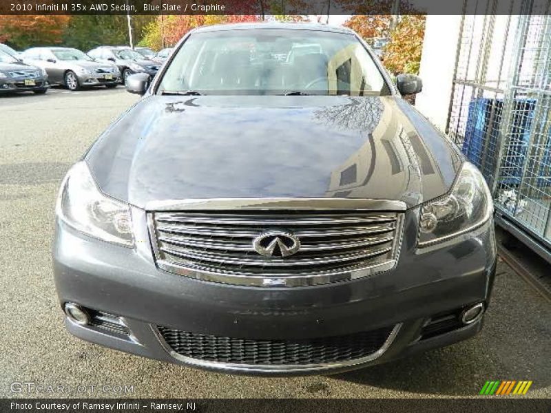 Blue Slate / Graphite 2010 Infiniti M 35x AWD Sedan