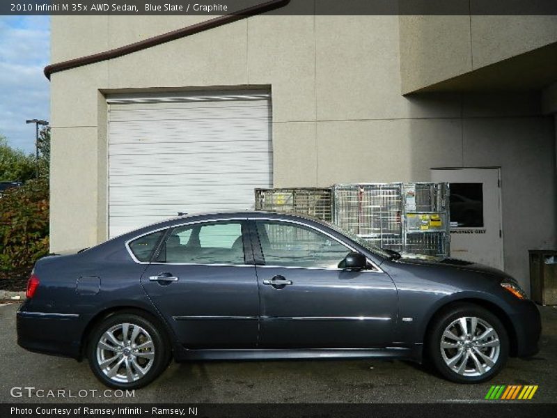 Blue Slate / Graphite 2010 Infiniti M 35x AWD Sedan