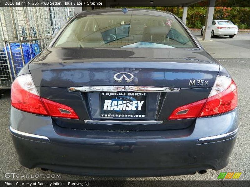 Blue Slate / Graphite 2010 Infiniti M 35x AWD Sedan