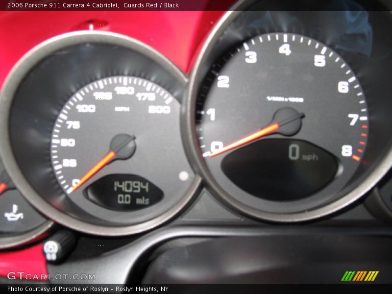 Guards Red / Black 2006 Porsche 911 Carrera 4 Cabriolet