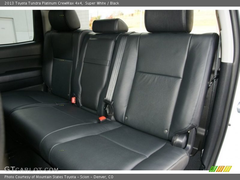 Super White / Black 2013 Toyota Tundra Platinum CrewMax 4x4
