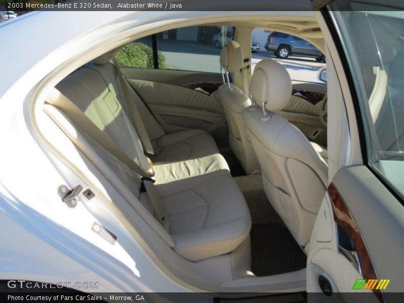 Alabaster White / Java 2003 Mercedes-Benz E 320 Sedan