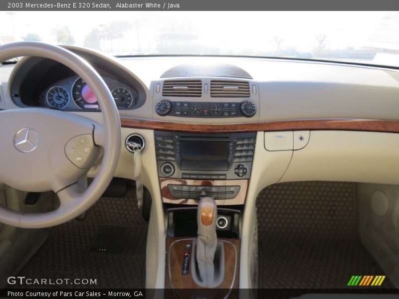 Alabaster White / Java 2003 Mercedes-Benz E 320 Sedan