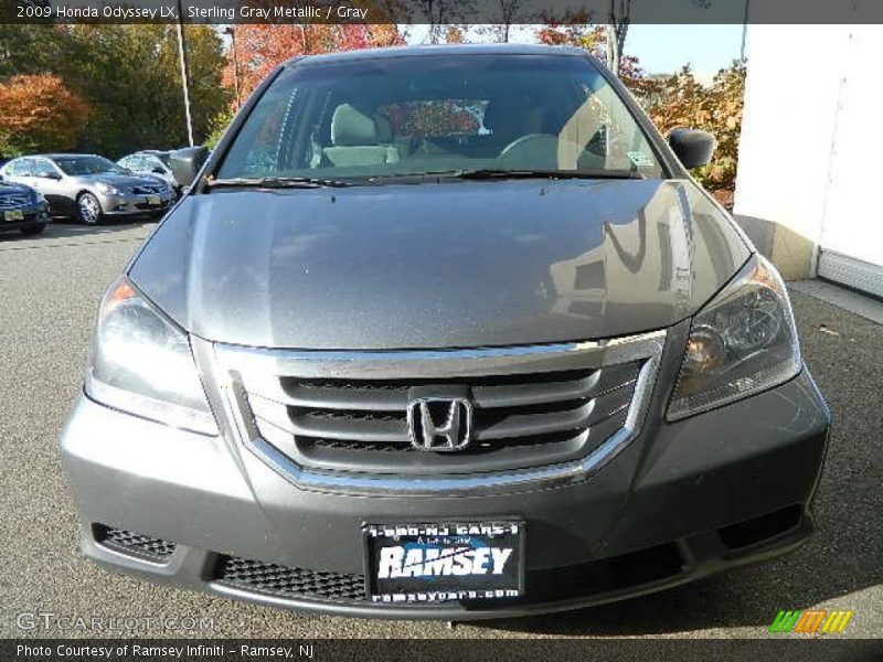 Sterling Gray Metallic / Gray 2009 Honda Odyssey LX