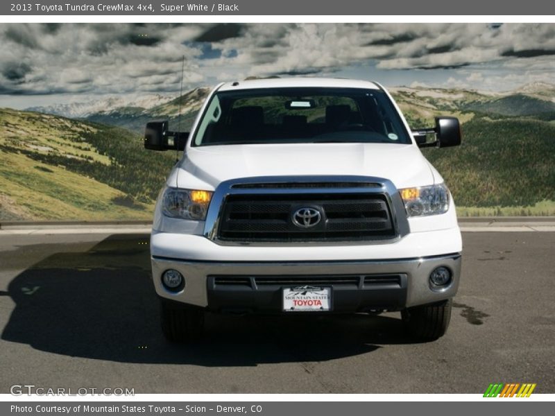 Super White / Black 2013 Toyota Tundra CrewMax 4x4