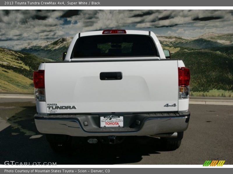 Super White / Black 2013 Toyota Tundra CrewMax 4x4