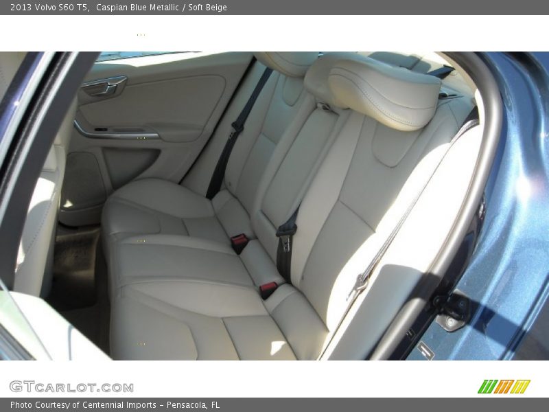 Caspian Blue Metallic / Soft Beige 2013 Volvo S60 T5