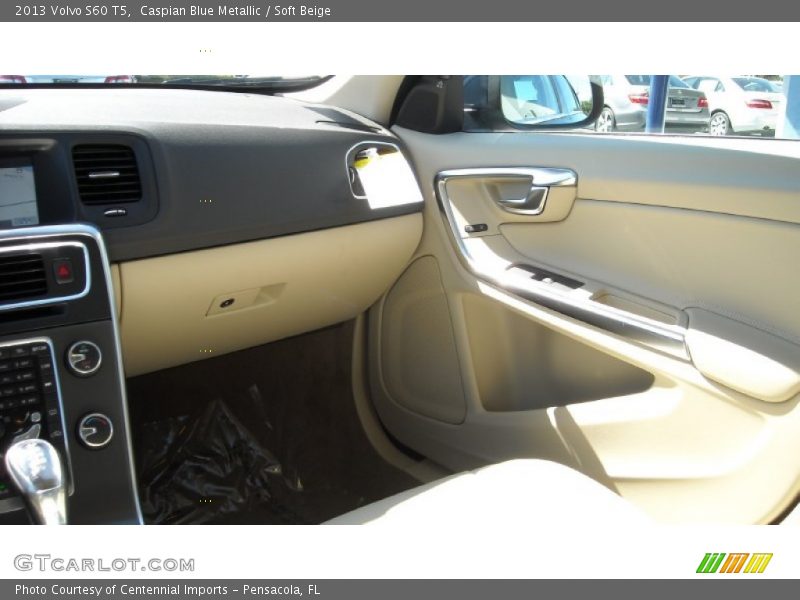 Caspian Blue Metallic / Soft Beige 2013 Volvo S60 T5