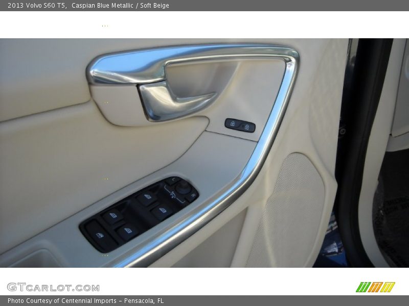 Caspian Blue Metallic / Soft Beige 2013 Volvo S60 T5