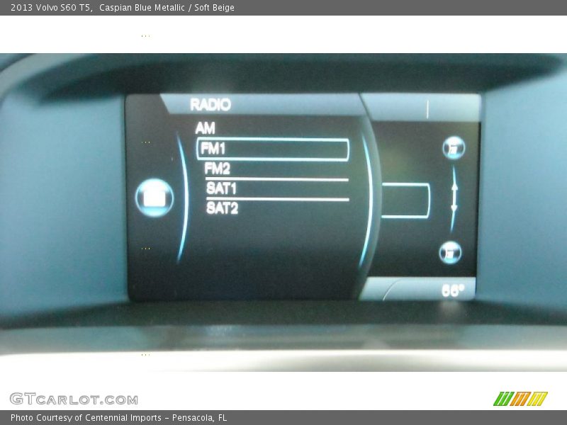 Caspian Blue Metallic / Soft Beige 2013 Volvo S60 T5