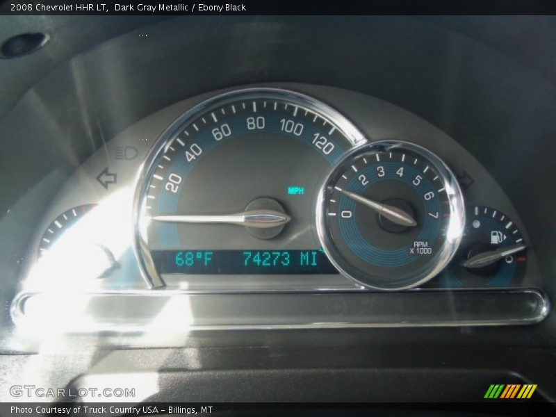 Dark Gray Metallic / Ebony Black 2008 Chevrolet HHR LT