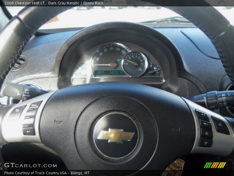 Dark Gray Metallic / Ebony Black 2008 Chevrolet HHR LT