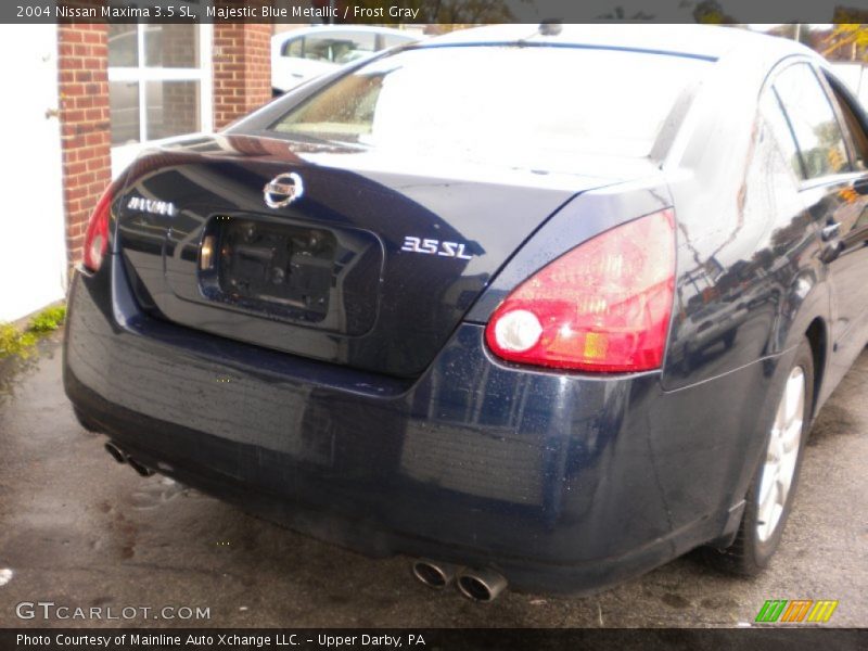 Majestic Blue Metallic / Frost Gray 2004 Nissan Maxima 3.5 SL