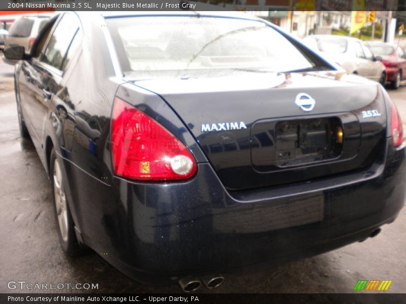 Majestic Blue Metallic / Frost Gray 2004 Nissan Maxima 3.5 SL