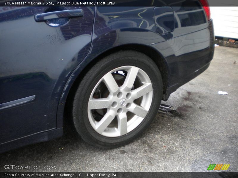 Majestic Blue Metallic / Frost Gray 2004 Nissan Maxima 3.5 SL