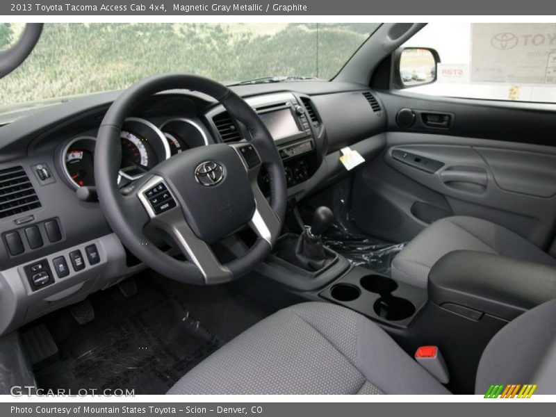 Graphite Interior - 2013 Tacoma Access Cab 4x4 