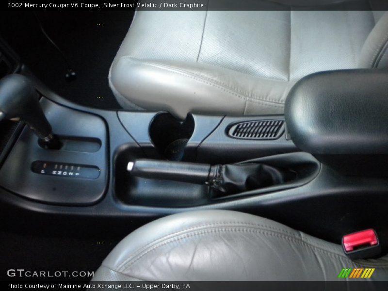 Silver Frost Metallic / Dark Graphite 2002 Mercury Cougar V6 Coupe