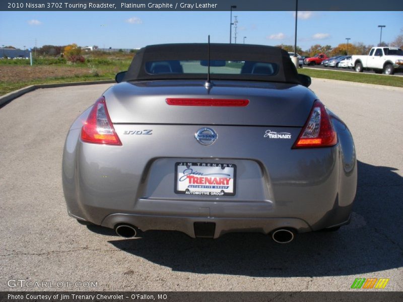 Platinum Graphite / Gray Leather 2010 Nissan 370Z Touring Roadster