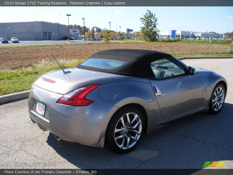 Platinum Graphite / Gray Leather 2010 Nissan 370Z Touring Roadster