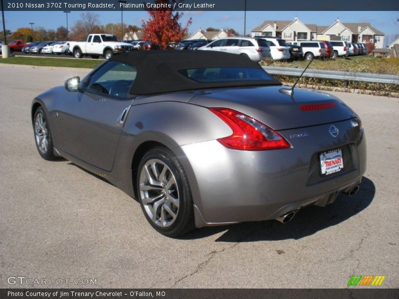 Platinum Graphite / Gray Leather 2010 Nissan 370Z Touring Roadster