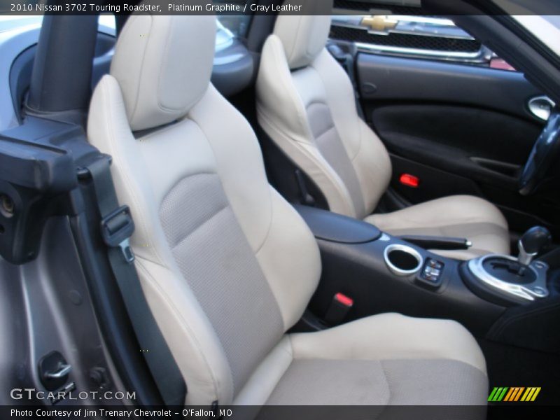 Front Seat of 2010 370Z Touring Roadster