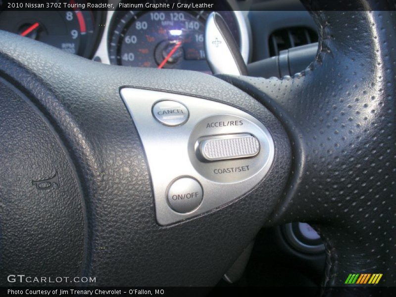 Controls of 2010 370Z Touring Roadster