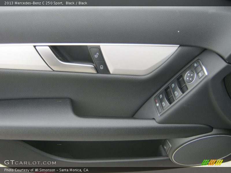 Black / Black 2013 Mercedes-Benz C 250 Sport