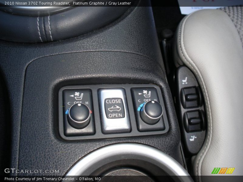 Platinum Graphite / Gray Leather 2010 Nissan 370Z Touring Roadster
