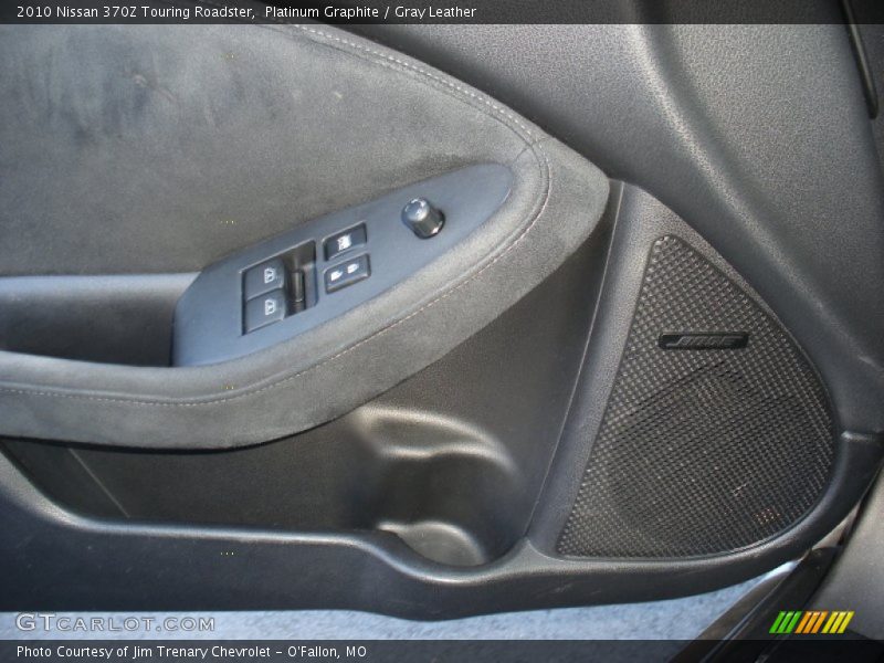 Platinum Graphite / Gray Leather 2010 Nissan 370Z Touring Roadster