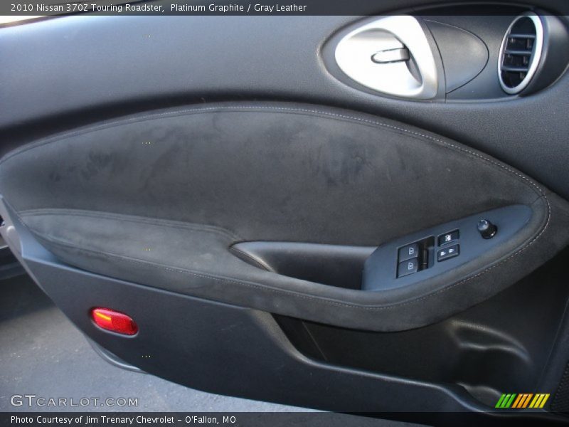 Platinum Graphite / Gray Leather 2010 Nissan 370Z Touring Roadster