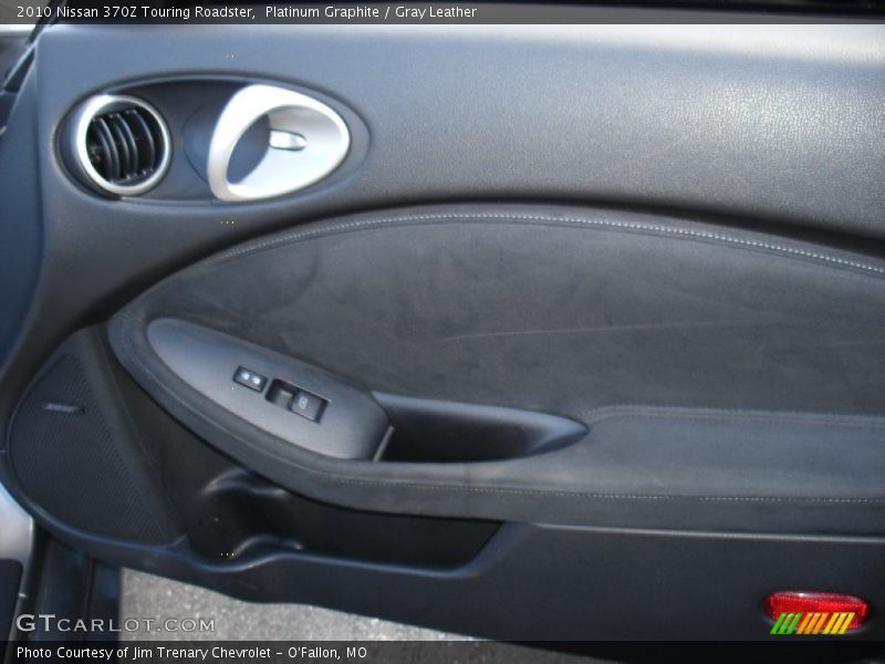 Platinum Graphite / Gray Leather 2010 Nissan 370Z Touring Roadster