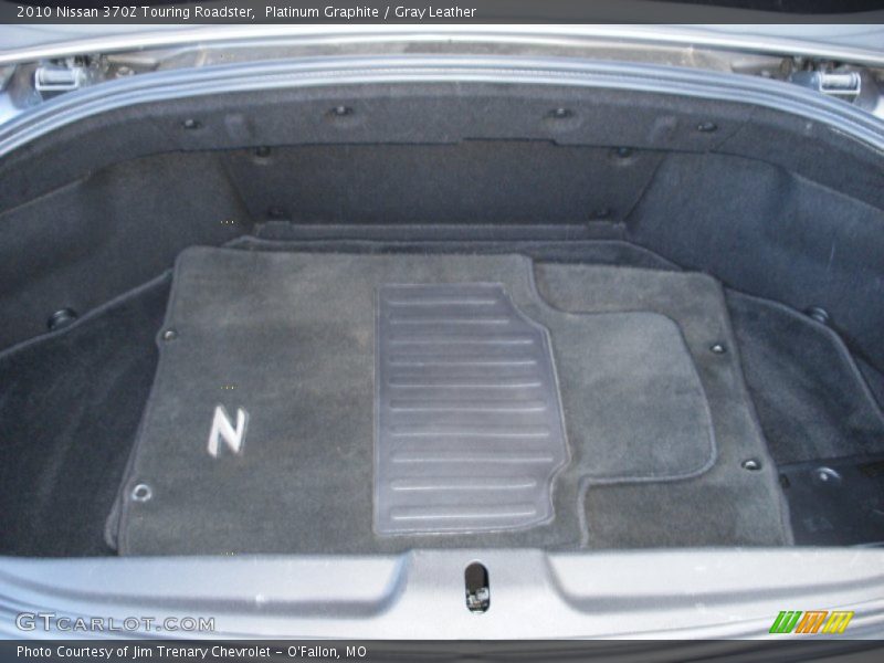 Platinum Graphite / Gray Leather 2010 Nissan 370Z Touring Roadster