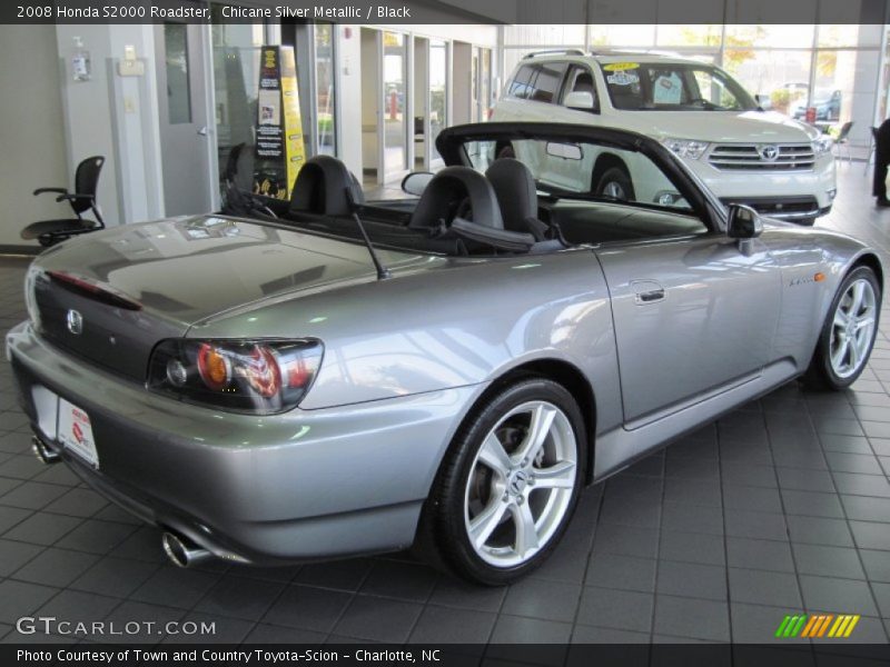 Chicane Silver Metallic / Black 2008 Honda S2000 Roadster