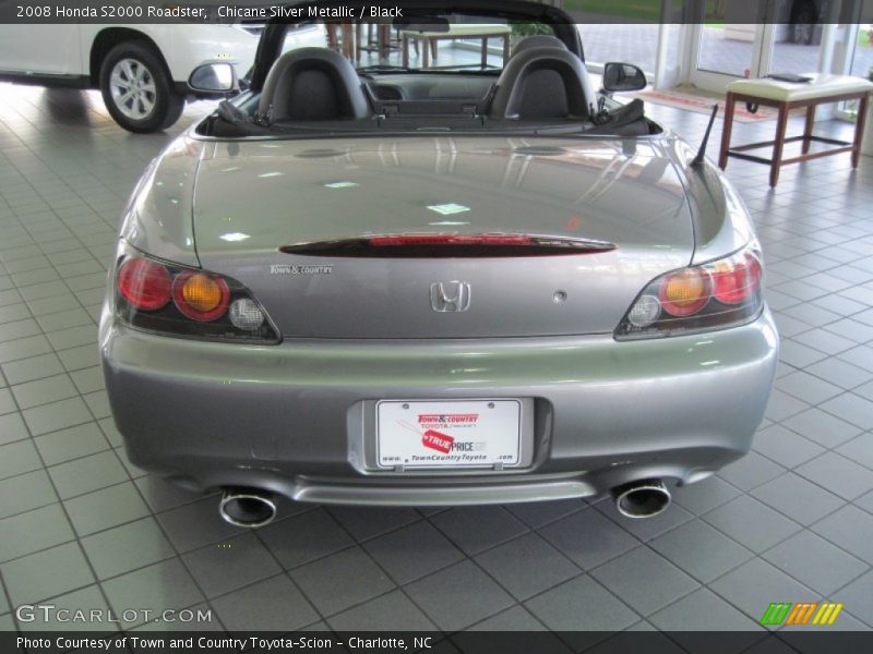 Chicane Silver Metallic / Black 2008 Honda S2000 Roadster
