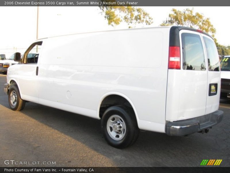 Summit White / Medium Dark Pewter 2006 Chevrolet Express 3500 Cargo Van