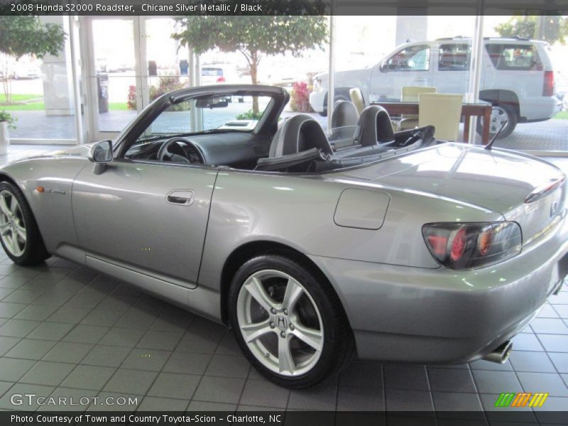 Chicane Silver Metallic / Black 2008 Honda S2000 Roadster