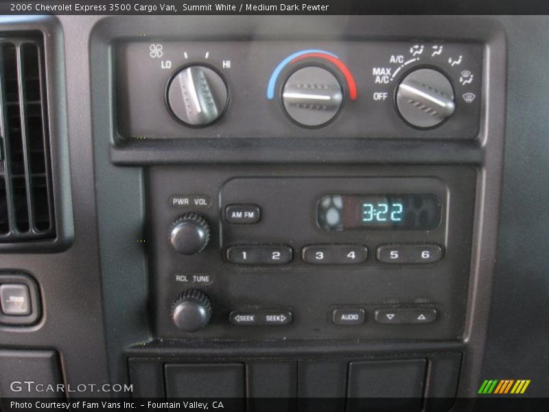 Summit White / Medium Dark Pewter 2006 Chevrolet Express 3500 Cargo Van