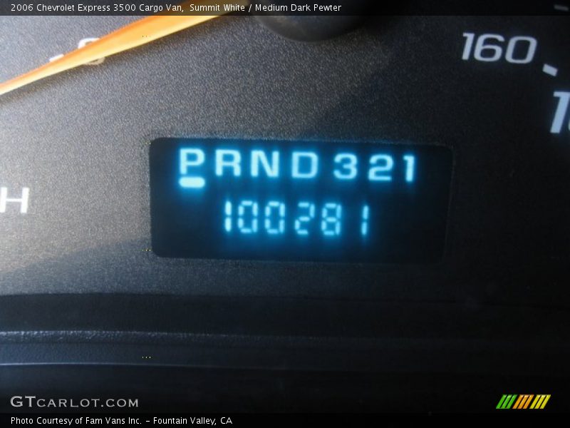 Summit White / Medium Dark Pewter 2006 Chevrolet Express 3500 Cargo Van