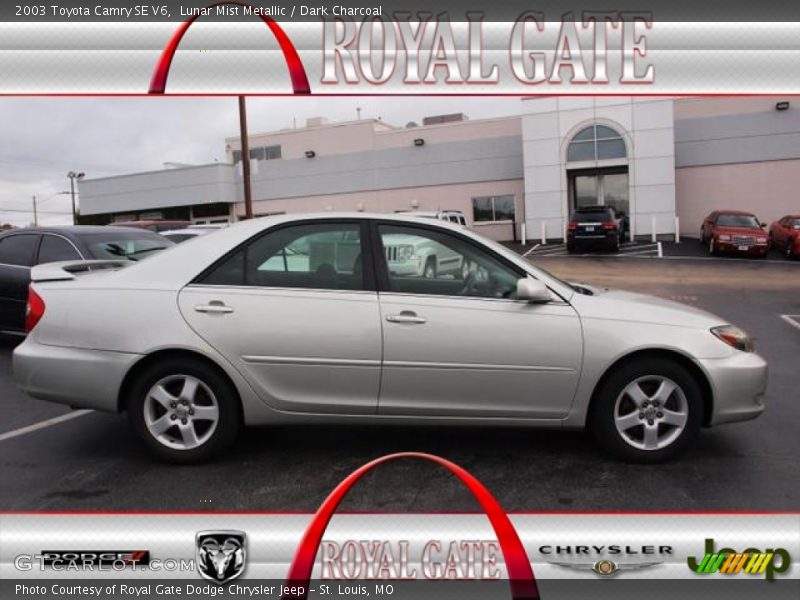 Lunar Mist Metallic / Dark Charcoal 2003 Toyota Camry SE V6