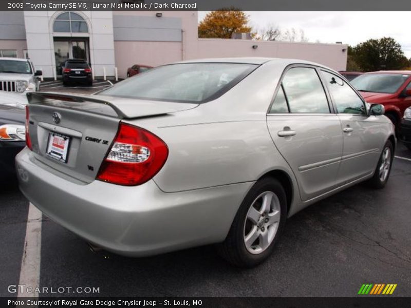 Lunar Mist Metallic / Dark Charcoal 2003 Toyota Camry SE V6