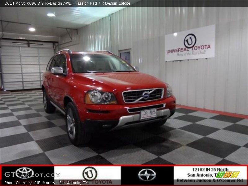 Passion Red / R Design Calcite 2011 Volvo XC90 3.2 R-Design AWD