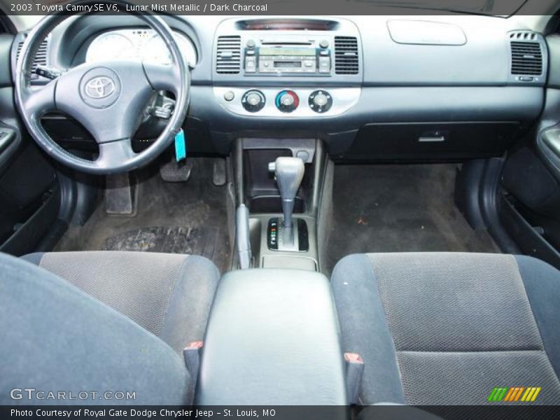 Lunar Mist Metallic / Dark Charcoal 2003 Toyota Camry SE V6
