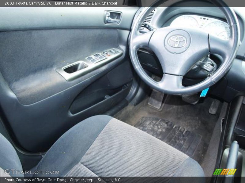 Lunar Mist Metallic / Dark Charcoal 2003 Toyota Camry SE V6