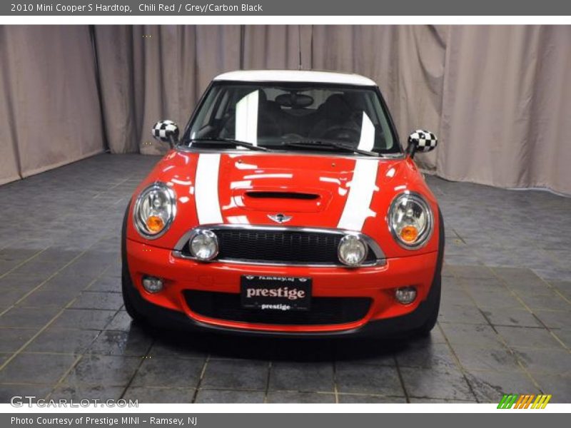 Chili Red / Grey/Carbon Black 2010 Mini Cooper S Hardtop