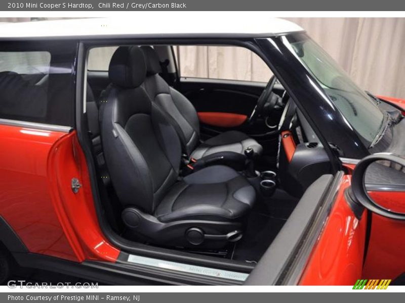 Chili Red / Grey/Carbon Black 2010 Mini Cooper S Hardtop