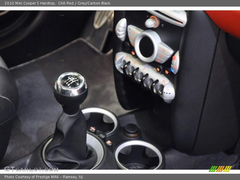 Chili Red / Grey/Carbon Black 2010 Mini Cooper S Hardtop