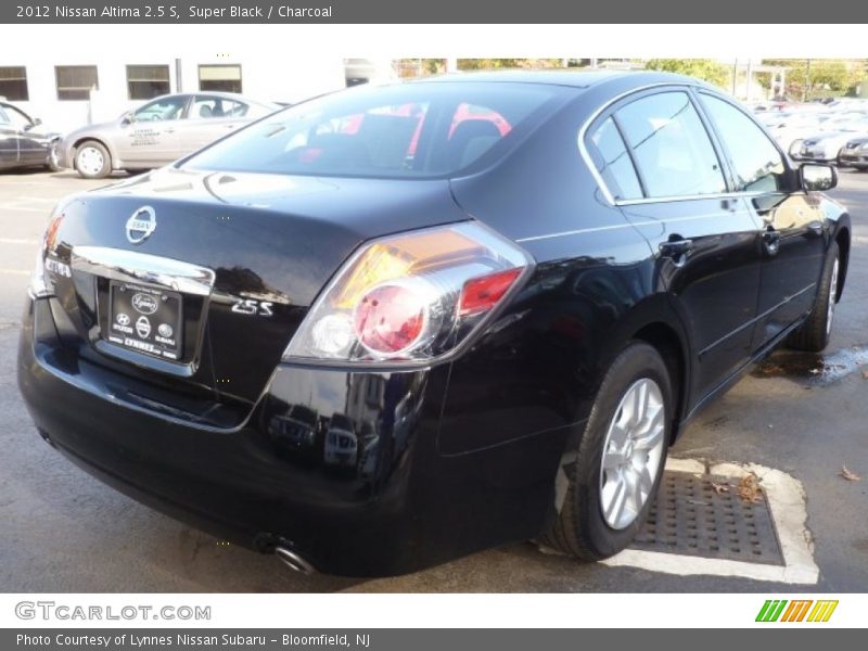 Super Black / Charcoal 2012 Nissan Altima 2.5 S